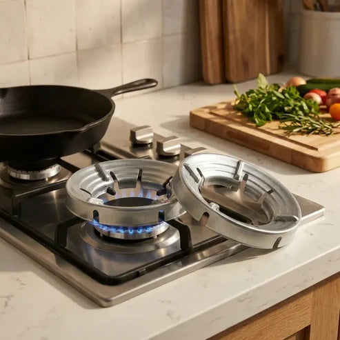 Gas Burner Saver Stand Pack of 2 )